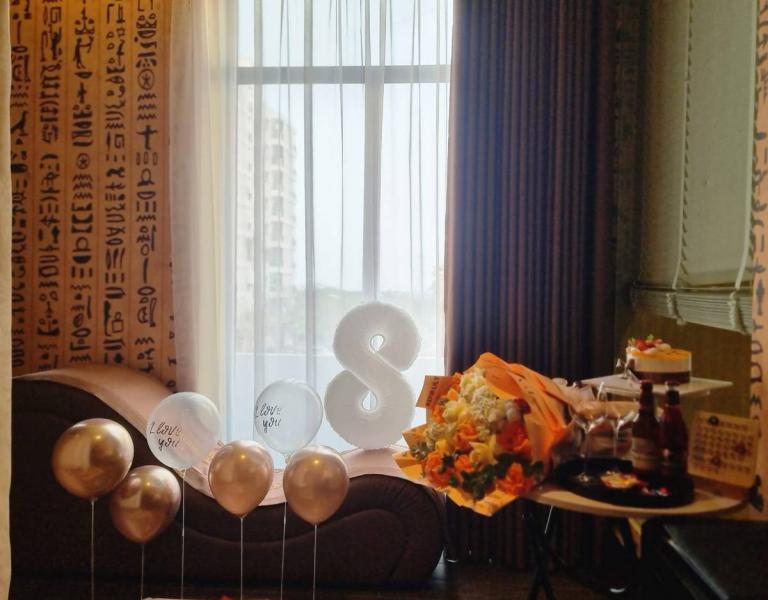   
          Decor trang trí phòng concept lãng mạn cho các cặp đôi