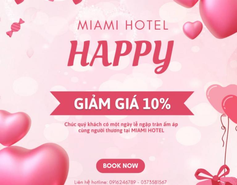   
          Khuyến Mại Đặc Biệt Khi Đặt Phòng Trước tại Miami Hotel